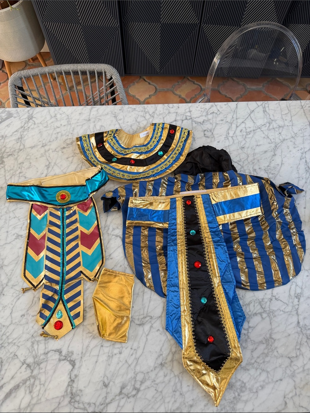 Tut Egyptian Pharaoh Costume Adult Accessories Standard Size